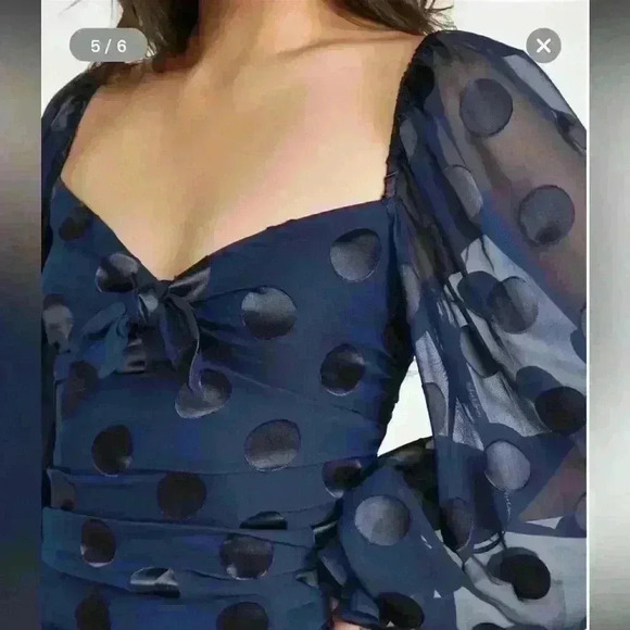 For Love & Lemons Lula Mini Dress Size XS - Picture 4 of 11